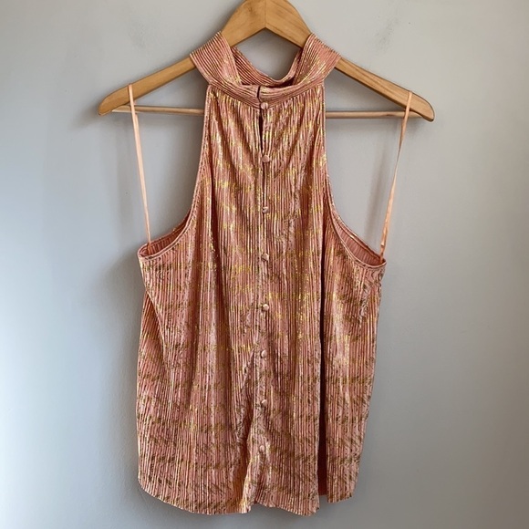 Anthropologie Vickie Halter Top SZ M - Picture 5 of 7